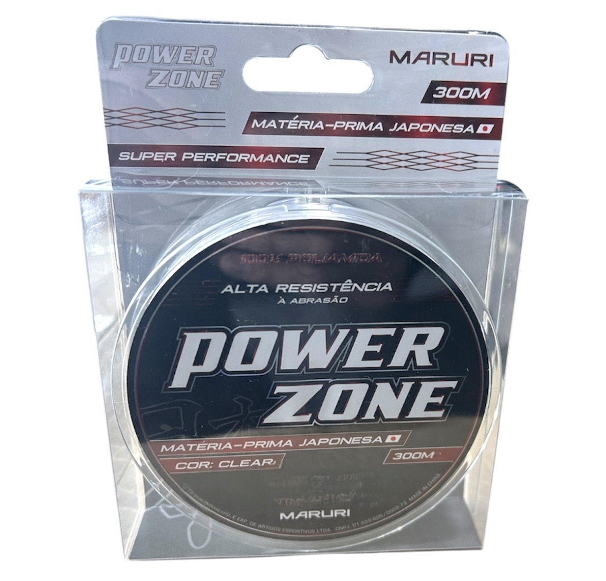 Linha Monofilamento Power Zone Transparente 300m - Imagem 4