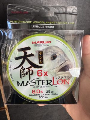 Linha Monofilamento Masterlon 300m Maruri