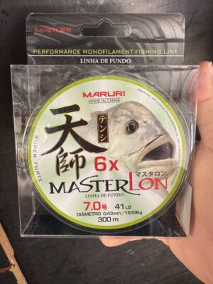 Linha Monofilamento Masterlon 300m Maruri