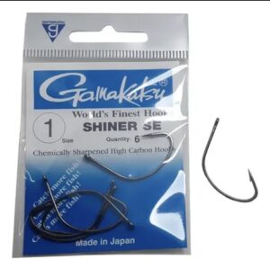 Anzol GAMAKATSU Shiner Se Wide Gap