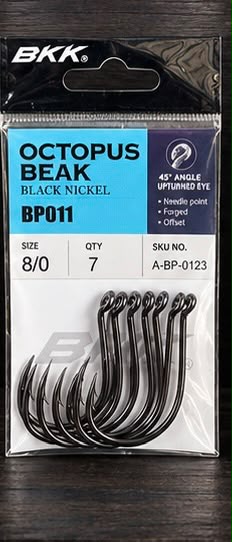 ANZOL OCTOPUS BKK SHIMANO BLACK