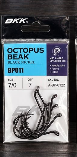 ANZOL OCTOPUS BKK SHIMANO BLACK