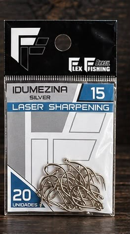 IDUMEZINA JR PESCA BLACK OU SILVER