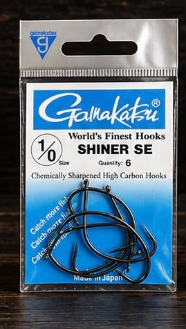 ANZOL GAMAKATSU SHINER SE 1 E 1/0