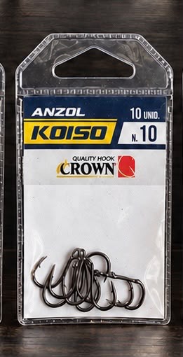 ANZOL KOISO CROWN 10/12/14 COM 10UNIDADES - Imagem 3
