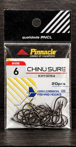 ANZOL CHINU PINNACLE MARURI COM OU SEM FISGA