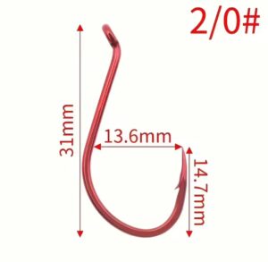 ANZOL OCTOPUS RED BKK IMPORTADO COM 10