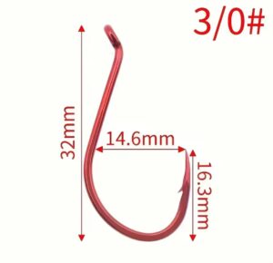 ANZOL OCTOPUS RED BKK IMPORTADO COM 10